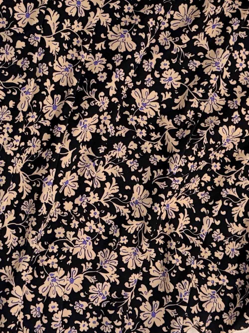 Summersalt Sidestroke Floral Swimsuit in Mini Floral Black, Cream, and Lavender - Picture 5 of 9